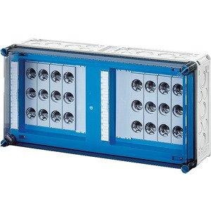 Sicherungskasten - Mi 3424, Mi-Sicherungsgehäuse, 8x3x25A, DII, E27 auf Sammelschiene 630 A, 5polig - 2000712
