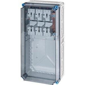 Sicherungskasten - Mi 6472, Mi-NH-Sicherungsgehäuse 1xNH 1 3polig, Sammelschiene 250 A, 5polig - 20001389