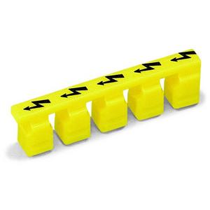 Zubehör/Ersatzteile für Klemmen - 284-415, Warnabdeckung gelb - 284-415