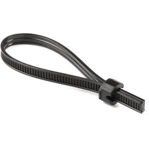 Kabelbinder - Strap_Black_ATS-PA66HIRHSUV-BK (500), Verschlussband ATS 3080 500m/Spule PA6.6 Black - 102-66110