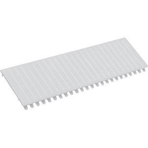 Abdeckstreifen REG für Zähler-/Verteilereinbau - S35S, Hutschienenabdeckung, Abdeckstreifen, univers Z, 219 mm, für 12  PLE, brechbar - S35S