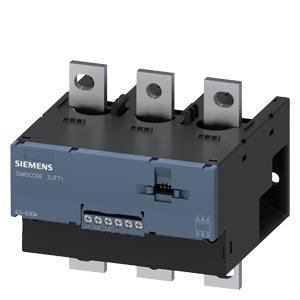 Motormanagement-Gerät - 3UF7114-1BA01-0, Strom-/Spannungserfassungsmodul V2, 63-630A, Baubreite 145mm, Schienenanschluss - 3UF71141BA010