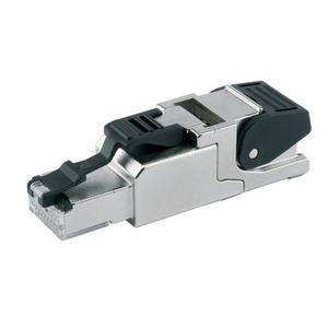 Modularer Steckverbinder - 750-977/000-011, ETHERNET-Stecker RJ-45 Cat. 6A axial - 750-977/000-011