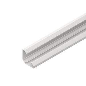 Geräteeinbaukanal - PGU 120-78 R, Pultkanalunterteil, m. TS 35 Hutprofil, 120x120x2000 mm,De-Öffn. 78 mm, Stahl, bandverzinkt DIN EN 10346, pulverbesch. RAL 9010, inkl. Zubehör - 4013339703401