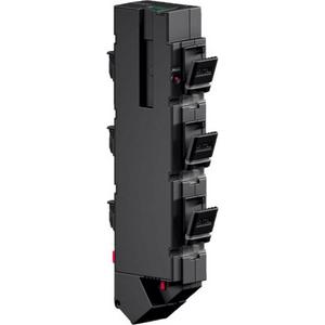 Abdeckung für D0-Sicherungssockel - RX 9360.805, Reitersicherungselement 63 A, 3-polig, D02-E18, LED, ESÜ, B: 36 mm, Preis per VPE, VPE=4 - 9360805