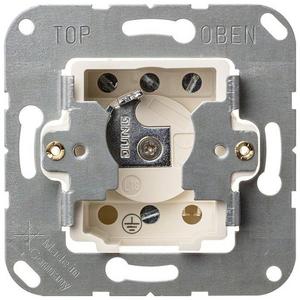 Taster - CD 133.18 WU, Schlüsselschalter (Einsatz) mit Demontageschutz, Taster (Wechsler), 1-pol., UP - CD133.18WU