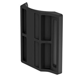 Gegenwanne für Bügelschelle - NBSGW76.01, Gegenwanne 70-76 mm Polypropylen schwarz - 905038