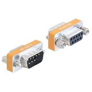 D-Sub-Steckverbinder - DELOCK 65255, Adapter Sub-D 9Pin Stecker/Buchse Nullmodem - DELOCK 65255