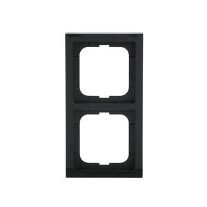 Abdeckrahmen - 1722-181K, Abdeckrahmen 2-fach anthrazit - future® linear - 2CKA001754A4241