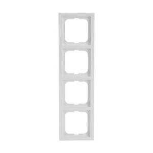 Abdeckrahmen - 1724-184K, Abdeckrahmen 4-fach studioweiß - future® linear - 2CKA001754A4238