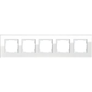 Abdeckrahmen - 021512, Abdeckrahmen 5f Gira Esprit G Weiß - 021512