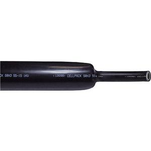 Schrumpfschlauch - SRH3/16-4/BK/1000mm, Warmschrumpfschlauch dickwandig, halogenfrei, Schrumpfrate 3 : 1, mit Kleber - 135860
