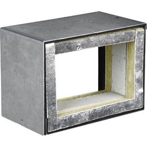 Kupplung für Brandschutzkanal - R3050VERZ, Längenanpaßstück, FWK3E/99160, verzinkt - R3050VERZ