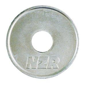Wertmarke für Münzautomat - Wertmarke NZR neusilber, gelocht, Wertmarke neusilber - 2025