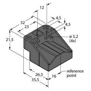 Wegsensor - P3-LI-Q25L, Zubehör, Positionsgeber, für Linearwegsensoren LI-Q25L - 6901044