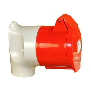 CEE-Kupplung (IEC 60309) - 316, MONDO Winkelkupplung 16A 5P 6h - 316