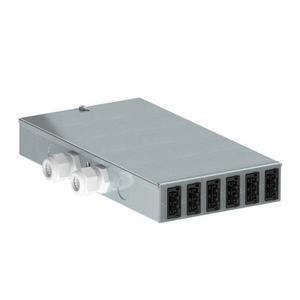 Doppelbodenverteiler - UVS-WIN F6S6W, Energieverteiler 1x Festanschluss, 12x WINSTA 300x196x46 Stahl - 6107984