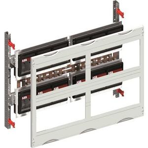 Verteilerbaugruppe NH-Sicherungssysteme - MT135B, Sicherungslasttrenner-Modul 2RE / BH000, 1FB, inkl. 1x NH00 Trenner - 2CPX042451R9999