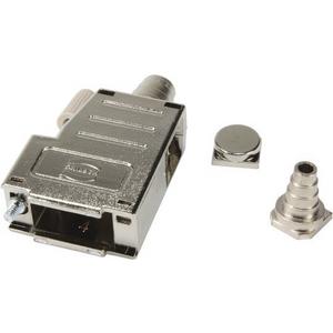 D-Sub-Haube - 09670150435, D-SUB GEH. 15 GS+GG, METALLIS. - 09670150435