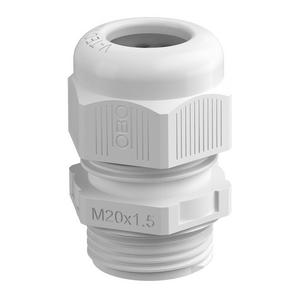 Kabelverschraubung - V-TEC VM50UV LGR, Kabelverschraubung UV-beständig M50 Polyamid lichtgrau - 2022906