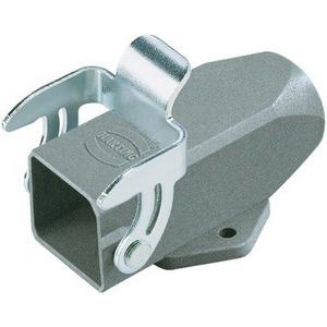 Gehäuse für Rechtecksteckverbinder - 09200031252, Han 3A-asgw-QB-11 (Flansch geschl.) - 09200031252