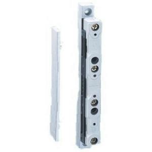 Schutzleiter-Reihenklemme - 01573, Endabdeckung für Schienenträger 01484, 01495, 01500, 01508 und 01603 - 01573