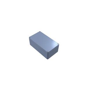 Leergehäuse - GEH.CA-230, Aluminium Gehäuse Typ CA-230 mit Deckelschrauben, RAL 7001, Außenmaß: 220 x 122 x 80 mm - 1230000000