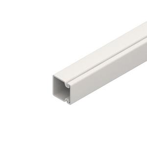 Leitungsführungskanal - HKL2030.3, HKL-Elektroinstallationskanal, mit Bodenlochung, 18x30x2000 mm, Kunststoff PVC-hart, RAL 9010, reinweiß - 4011126346039