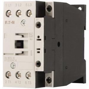 Leistungsschütz zum Schalten von Wechselstrom - DILM25-10(230V50HZ,240V60HZ), Leistungsschütz, 3-polig, 380 V 400 V 11 kW, 1 S, 230 V 50 Hz, 240 V 60 Hz, Wechselstrombetätigung, Schraubklemmen - 277132
