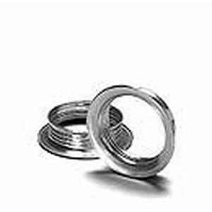Lampenfassung - 100219, Schraubring E27 für Metall-Fassung, Stahl, glanzver., D 54 x H 14 mm, 100219 - 100219