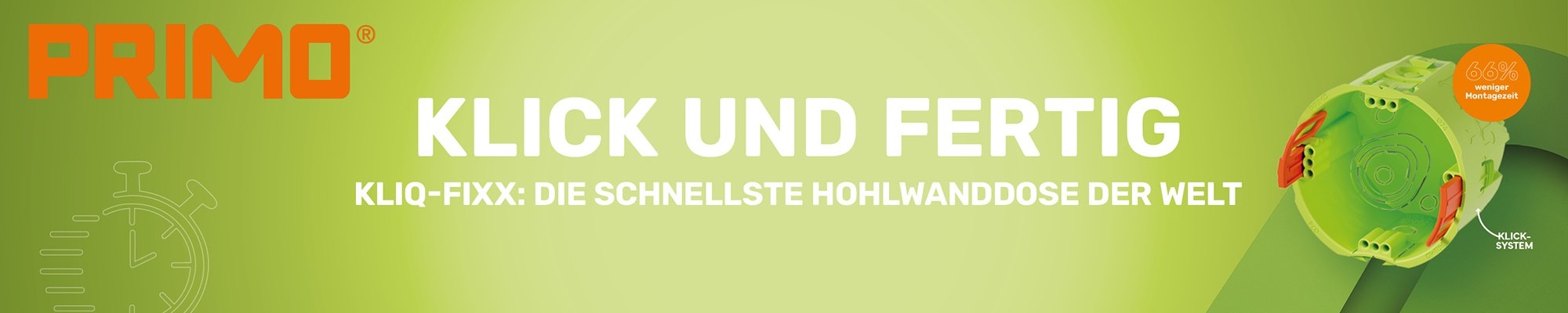 Primo - Klick und Fertig KLIQFIXX