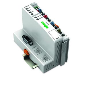 SPS-Grundgerät - 750-323, PROFIBUS DP Feldbus-Koppler 12 MBaud digitale Signale lichtgrau - 750-323