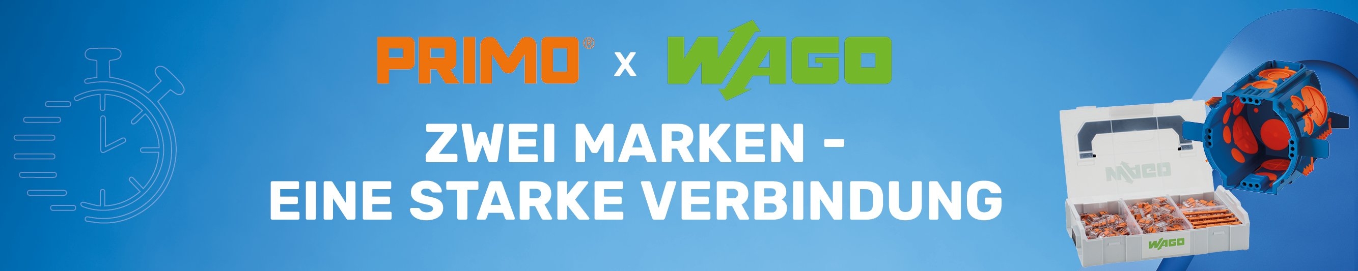 Primo x Wago: Zwei Marken - eine starke Verbindung