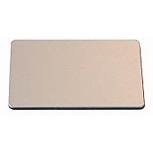 Bezeichnungsschild für Befehlsgeräte - M22-XST, Einlegeschild, 18x27, Aluminium, blank - 216480