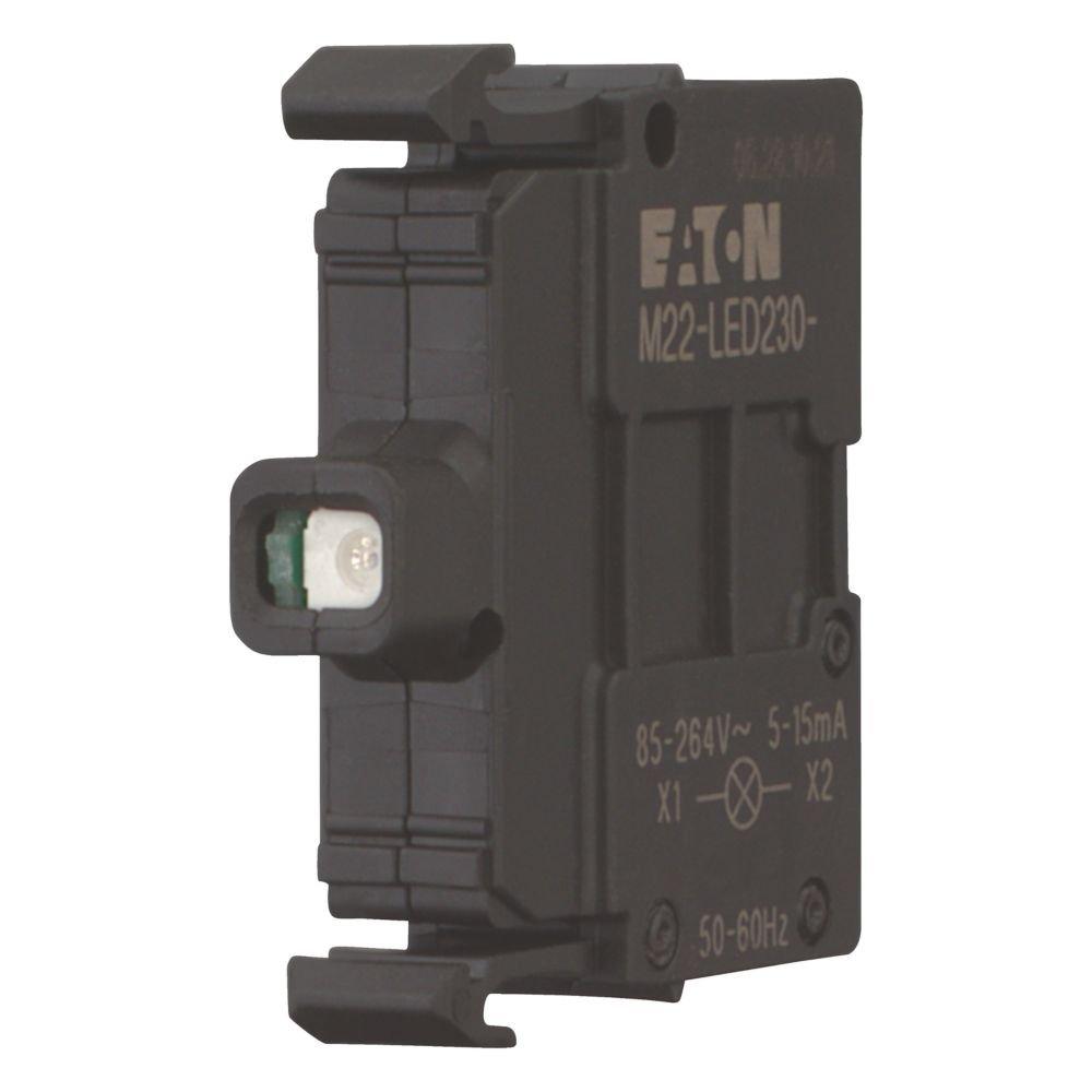 Eaton 216559 Leuchtelement LED, Grün – Frontbefestigung, 12-30 V AC/DC, Schraubanschluss