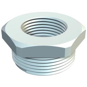 Erweiterungs-/Reduzierring - 107 R M40-32 PA, Reduktion M40-M32 Polyamid lichtgrau RAL 7035 - 2030652