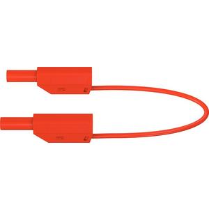 Zubehör/Ersatzteile für Prüf- und Messgeräte (Elektro) - SLK425-E, 4mm Sicherheits-Messleitung 200cm rot - 28.0124-20022