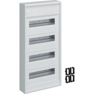 Installationskleinverteiler - VA48CN, Kleinverteiler volta, Aufputz, 4x12 PLE, IP30, Schutzklasse II, ohne Tür - VA48CN