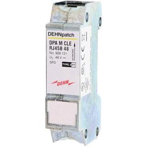 Überspannungsableiter für Informations-/MSR-Technik - DPA M CLE RJ45B 48, Überspannungsableiter DEHNpatch mit 2 RJ45-Buchsen - 929121