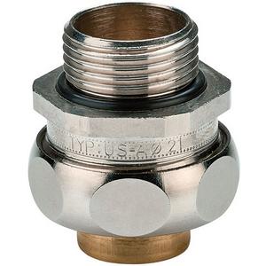 Metall-Schutzschlauch-Verschraubung - US-M, AD14-M12, M-Schlauchverschr. (Spr-PVC-As) AD14, M12x1.5, 5010.328.012, 50 Stk. - 15010328012