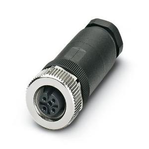 Rundsteckverbinder, feldkonfektionierbar (Industriesteckverbinder) - SACC-M12FS-5CON-PG9-M, Sensor-Aktor-Kabel, Steckverbinder - 1681486