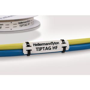 Kabelmarkierungssystem - TIPTAG15X65YE-PO-YE (190), TIPS Kennzeichnungsschilder TIPTAG HF 15X65 mm PO gelb Rolle=190 St. - 556-21064