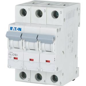 Leitungsschutzschalter - PXL-C16/3, Leitungsschutzschalter (MCB), 16 A, 3-polig, Charakteristik: C - 236426