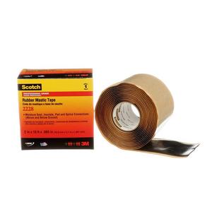 Klebeband - SCOTCH2228-50.8X3, Scotch® 2228 Buthyl-Kautschuk-Band, selbstverschweißend, Schwarz, 50,8 mm x 3 m, 1,65 mm - 7000005986