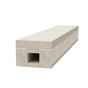 Brandschutzkanal - BSKD12-K0506, Brandschutzkanal I120/E90 Direktmontage 50x60 Glasfaserleichtbeton grau - 7215210