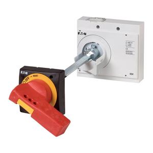 Handgriff für Schaltgeräte - NZM3-XTVDVR-NA, Türkupplungsdrehgriff rot-gelb, Größe 3, NA Typ - 271451