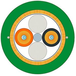 Patchkabel LWL Industrie - 6XV1873-2B, FO FRNC Cable 50/125/1400 (OM 2), aufteilbar, MM, halogenfrei, UL, Meterware - 6XV18732B