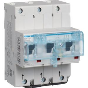 Selektiver Hauptleitungsschutzschalter - HTU350E, SLS-Schalter 3P E-50A Hutschiene US - HTU350E