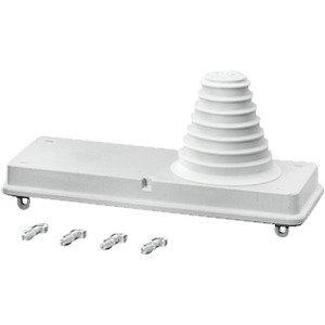 Einführungsflansch für Kleingehäuse/Schaltschrank - Mi FP 70, Kabeleinführungsflansch 30 bis 72 mm Durchmesser - 20001027
