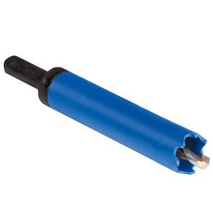 Lochsäge - 1088-06, Werkzeug Hartmetall-Fräser Ø 20mm, Arbeitstiefe 60mm, für 10mm Bohrfutter - 1088-06